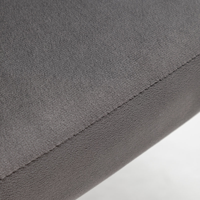 Rawl Upholstered Accent Chair, Gray Polyester