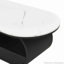 Table basse ovale avec tiroir de rangement 47,24 po