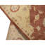 Hand Knotted Wool Oriental Area Rug in Rust And Gold