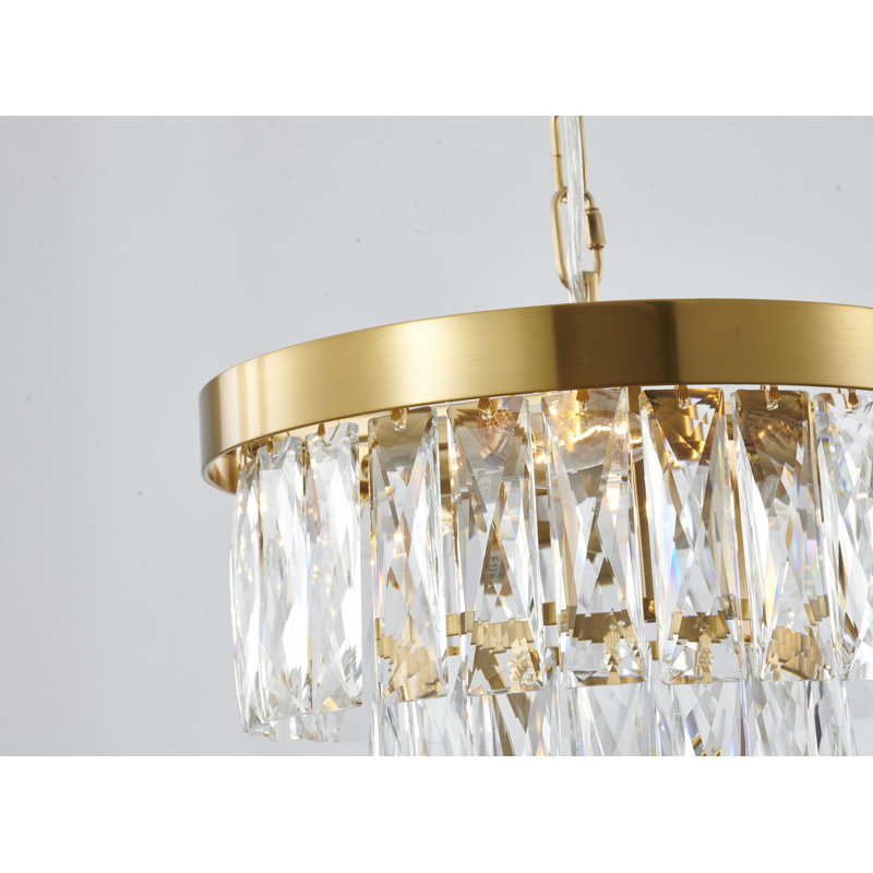 Lustre en cristal 3 lumières Evadne