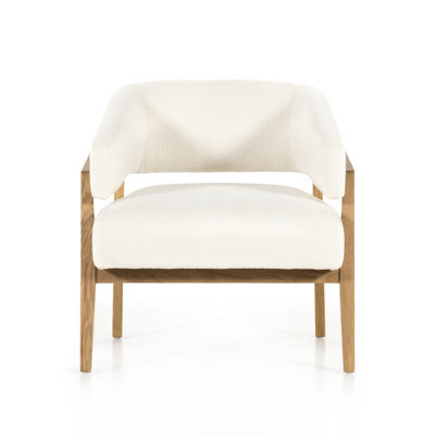 Townsend Wide Tufted Linen Armchair