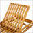 Acacia Wood Adjustable Lounge Chair With Teak Finish, Perfect For Patio And Garden Relaxation