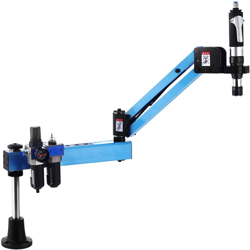 Machine à tarauder pneumatique, tarauds M3-M12 1200 mm 360 ° multi