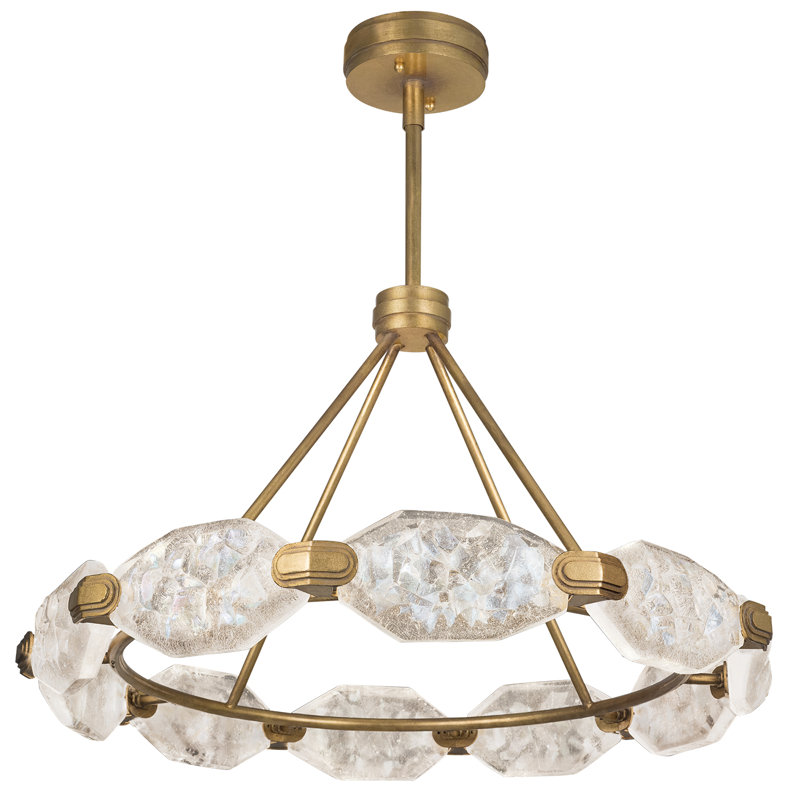 Allison Paladino 20 - Light LED Chandelier, Gold