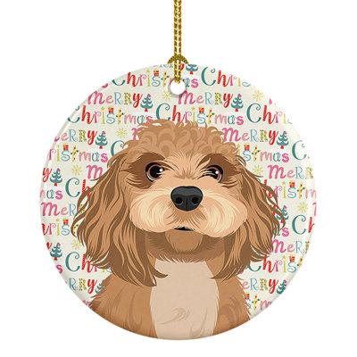2.8'' Ceramic Animals Hanging Figurine Ornament