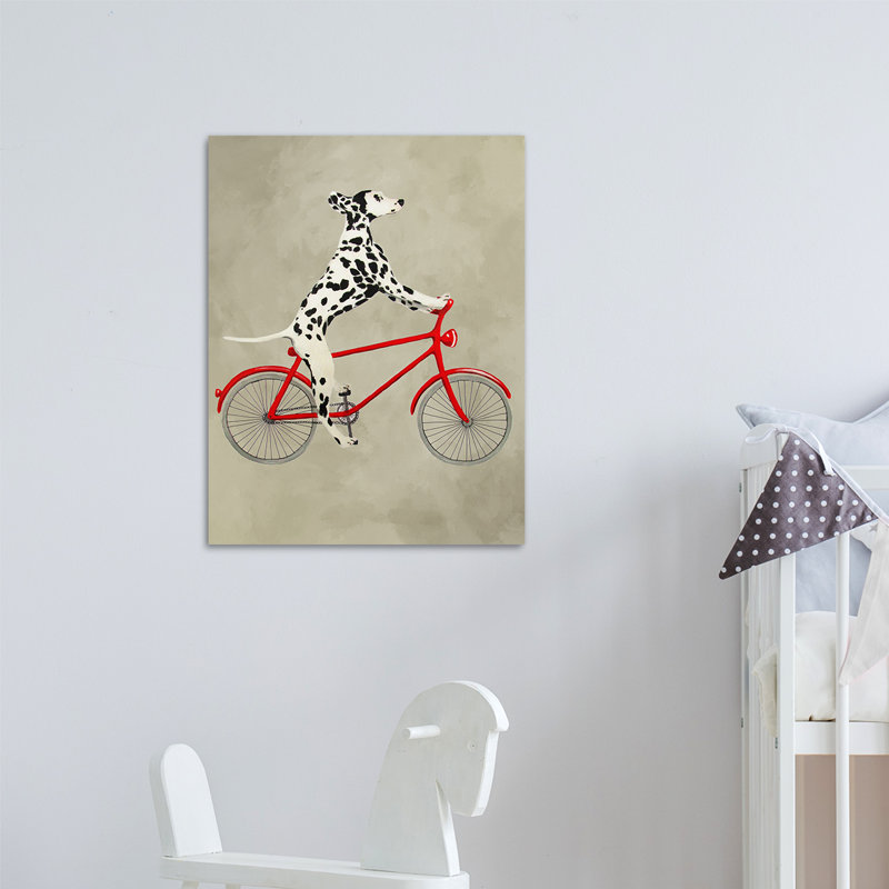 Décoration murale Affonso Dalmatian, Toile tendue, H 20 po x l 16 po x P 1,5 po