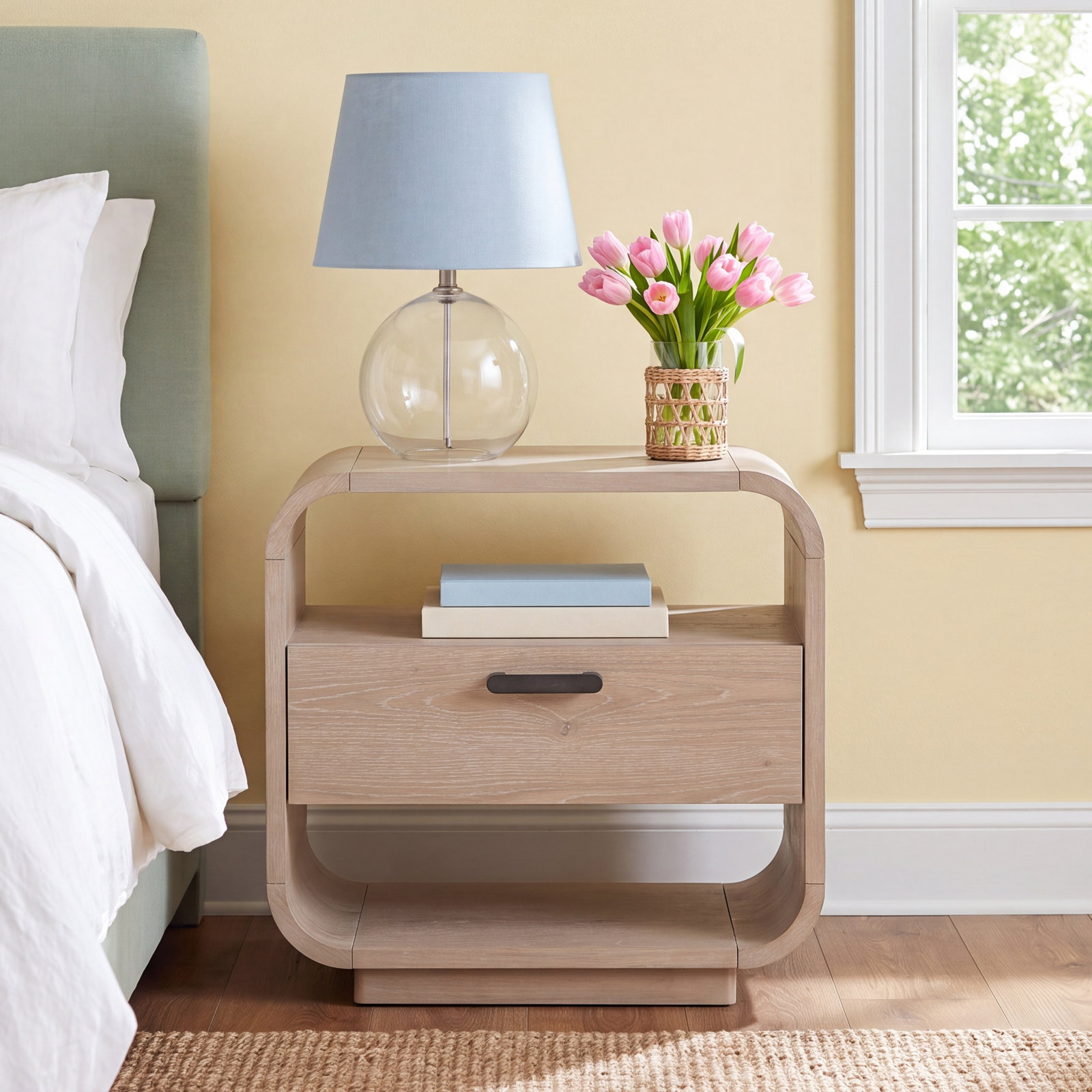 Maine 1 - Drawer Nightstand