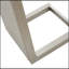 Table d'appoint d'extérieur en forme de C avec structure en aluminium durable et conception polyvalente pour un maximum de commodité et de style-557626009