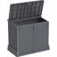 4 ft. 3 in. W x 2 ft. 5 in. D Resin Flat Garbage Shed