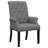 19.5'' H Tufted Upholstered Armchair-117195006-117195007