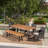 Mccourt 6 - Person Acacia Wicker Patio Dining Set with Rectangular Table
