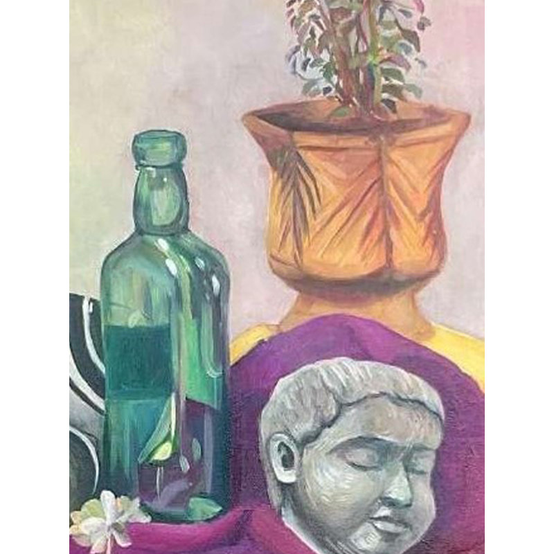 Belle nature morte | Huile sur toile | Par Anshika Agrawal