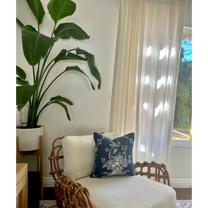  Housse de coussin 100% coton, 15,5 po x 15,5 po