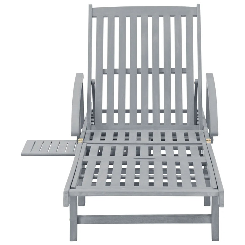 Nella 199cm Long Acacia Single Chaise