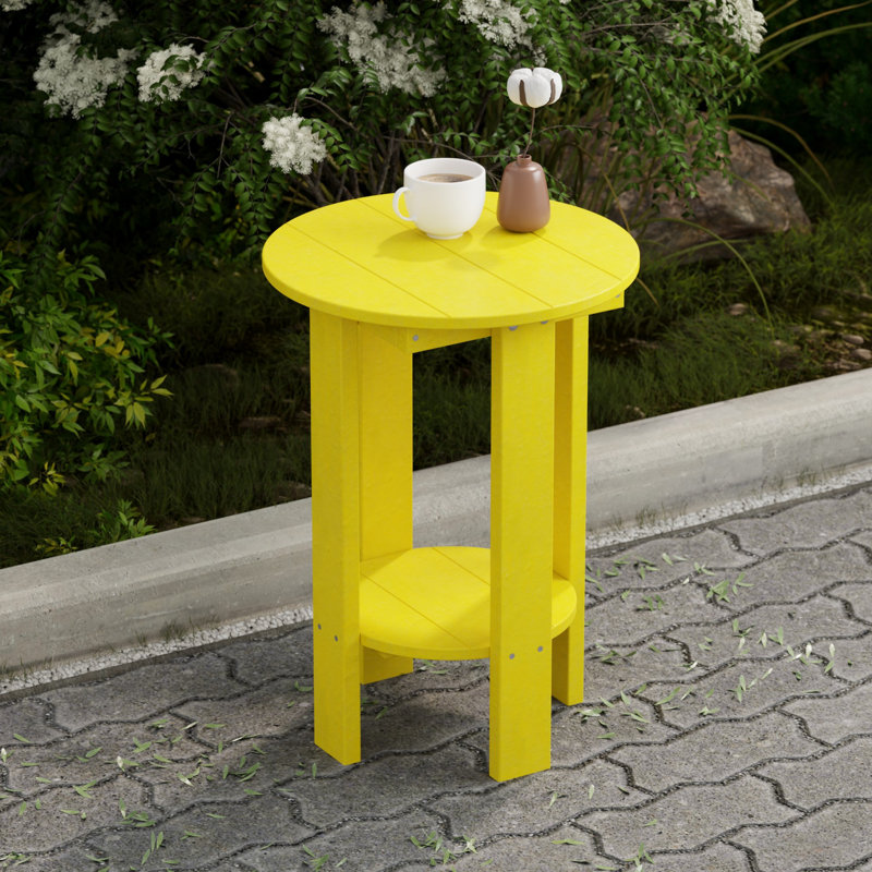 Table de balcon Heritage, Jaune citron