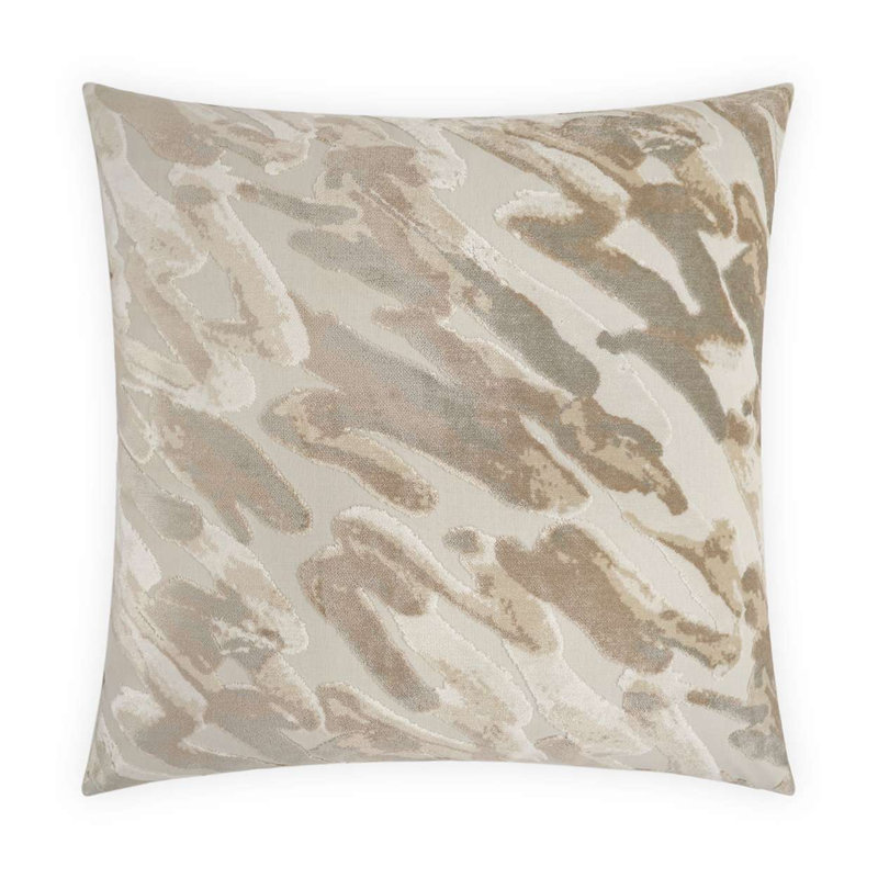 Spoken Pillow Cover & Insert, Bolster 14"H x 42"W, Coral