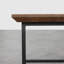 Ajahni Oak Metal Base Dining Table-635181025-635181026