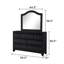 Ensemble de chambre à coucher 4 pièces Rausch-2123276702-2058559039-2122070537