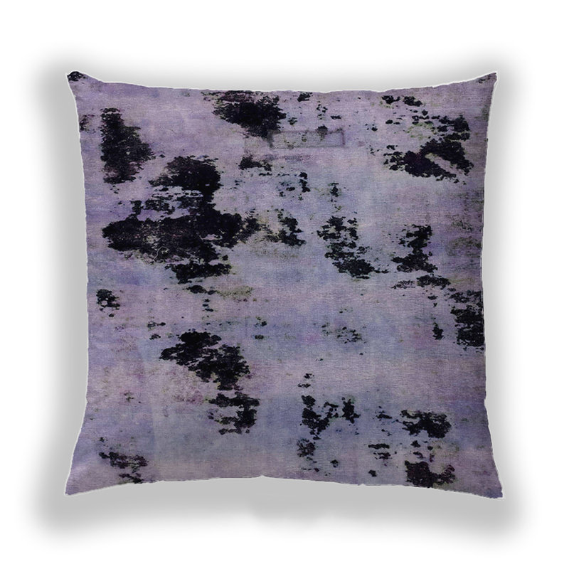 Coussin Abstract, Microsuède