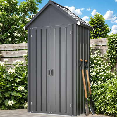 3 ft. W x 2 ft. D Metal Steep Slope Storage Shed