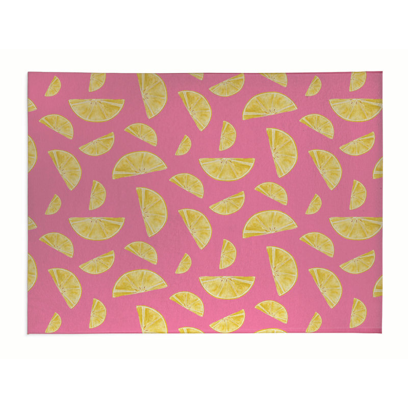 Tapis de bureau Summer, L 48 po x P 72 po, Gomme balloune