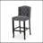 Vienna Contemporary Fabric Tufted Wingback 31 Inch Counter Stools, Set of 2, with Adjustable Height and Foot Rest for Comfort-1019615629