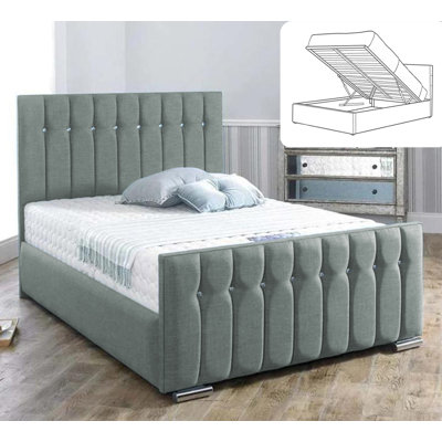 Upholstered Ottoman Storage Bed