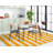 Parikh Hand Woven Cotton Striped Rug-337899080