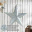 Étoile festive en métal galvanisé-55444136