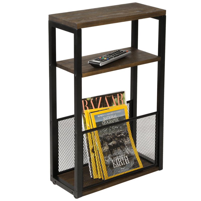 Solid Wood Top End Table