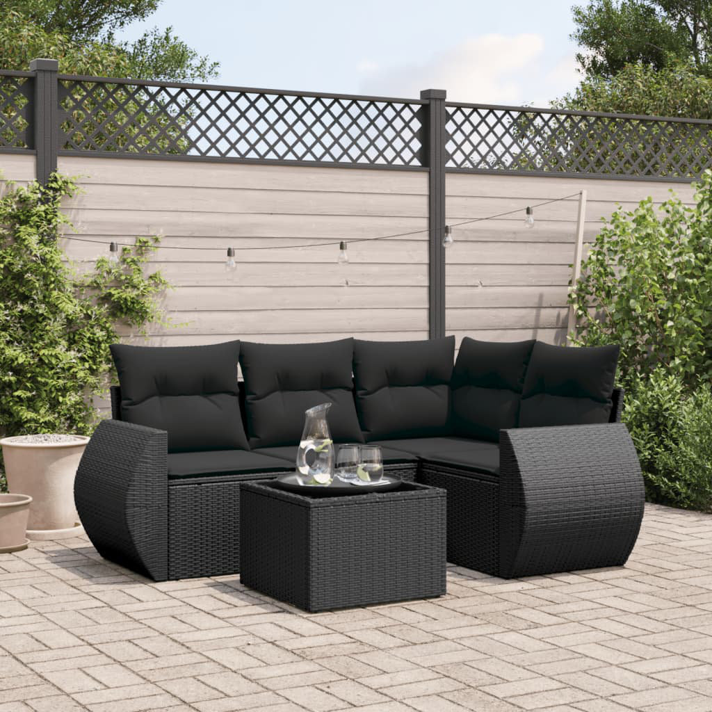 70 cm breites Outdoor-Sitzgruppen-Set Razeenah mit Kissen