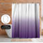  Rideau de douche 71 x 74 mauve dégradé violet - 100% polyester-808996574