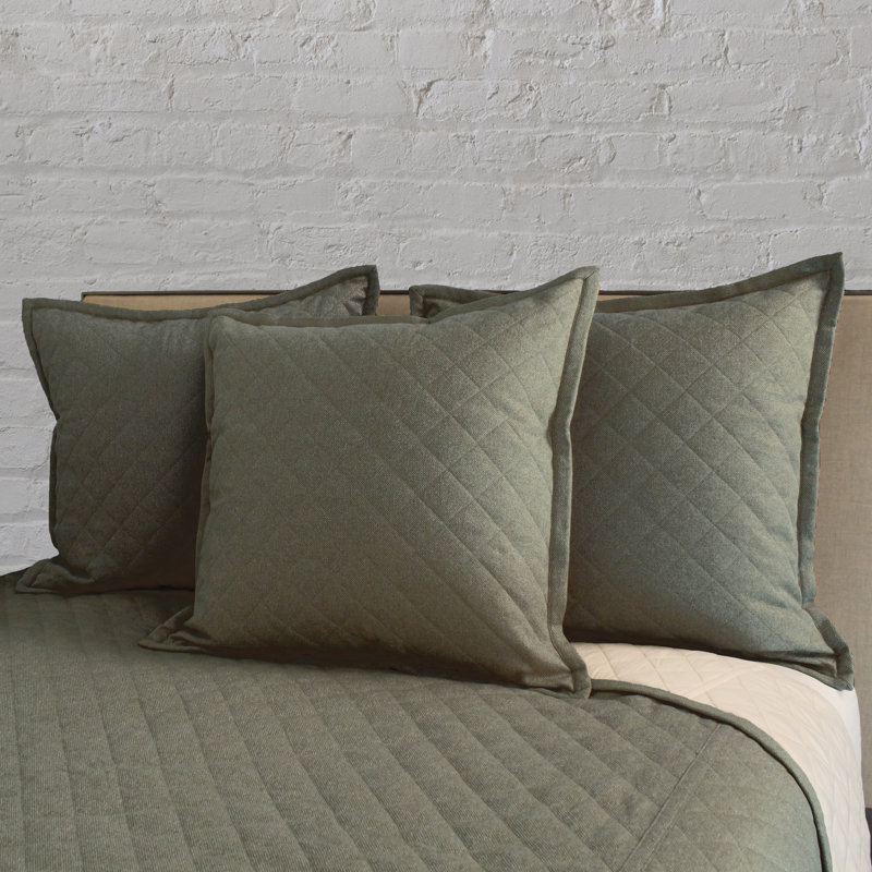 Baby Basket Coverlet, Sandstone, King Coverlet + 3 Euro Shams