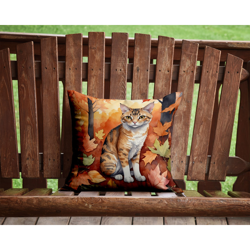 Coussin décoratif Oregon Rex, Carré 14 po