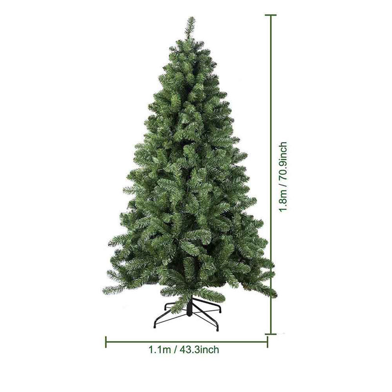180cm H Lighted Artificial Christmas Tree