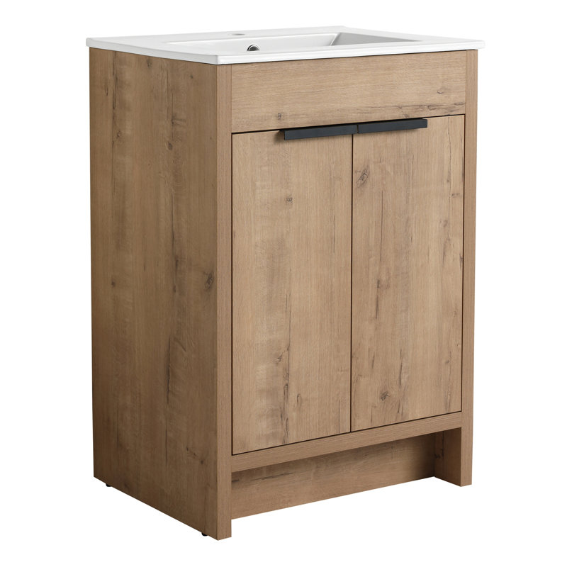 Meuble-lavabo autoportant 24 po 24 po