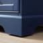 Meuble-lavabo double 60 po avec plateau en bois Terti
