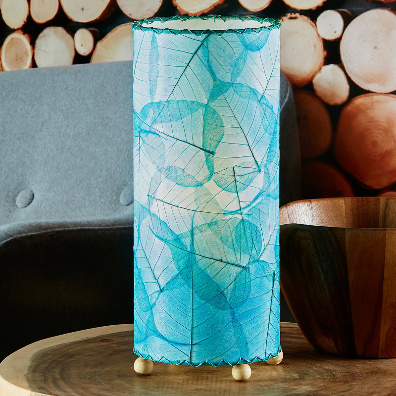 Quintan Metal Novelty Lamp, Sea Blue