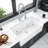 White Farmhouse Sink - 30 Inch Kitchen Sink Apron-Front White Ceramic Reversible Single Bowl Kitchen Farm Sinks