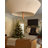Nimbus Modern Pendant Light – 20" Metal, Wood & Gold, Beige, Ivory White Large Geometric 3-Light Hardwired Dimmable Light Fixture for Living Room, Dining Room, or Entryway in Modern, Minimalist, and Transitional Style-1843263137