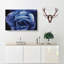 Blue Rose Painting - Wrapped Canvas-56655517