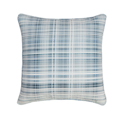 Coussin décoratif carré 20 po à motif de cannelle Pascal