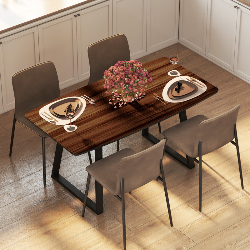 Scarber Rectangular 160Cm L x 80Cm W Dining Table