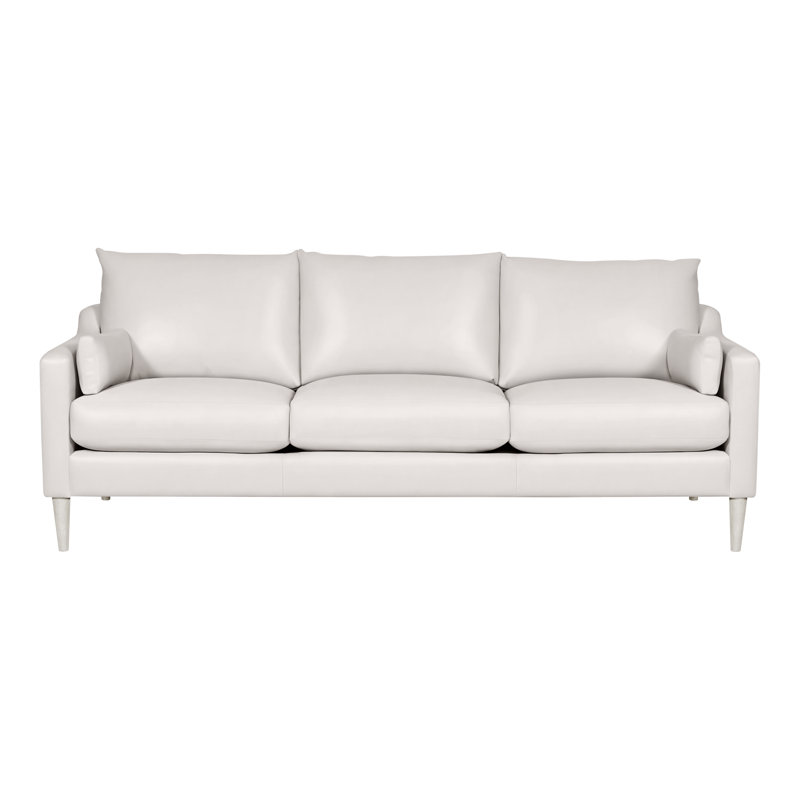 Canapé Ease, Casablanca, Cuir véritable Regent Chalk