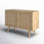 Buffet en bois massif de manguier de 39,5 po de large Nico-313149770