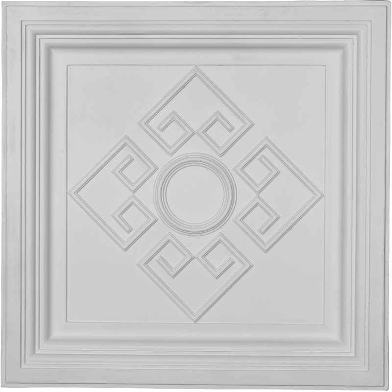 Carreau de plafond l 23 7/8 po x H 23 7/8 po x P 2 1/2 po