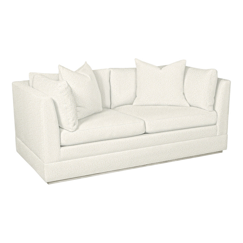 Thom Filicia Home 70.5'' Square Arm Loveseat, Wrenn, Kenworth Pearl
