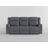 Cloran 86" Modern & Contemporary Polished Microfiber Double Reclining Sofa with Stylish Contrast Piping-1334036141