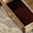 American simple retro carved coffee table