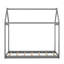 Lits en bois de pin durable, style maison, chambre d'enfant amusante